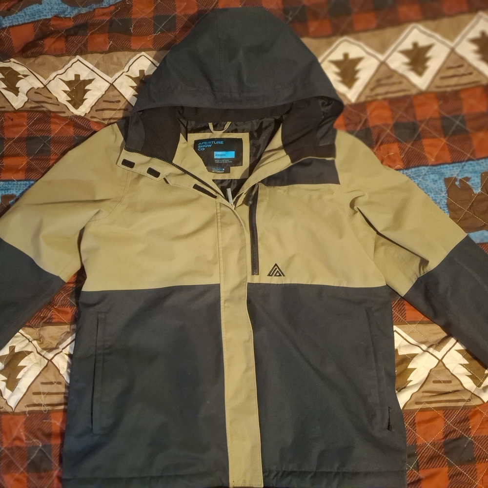 Men's Two-Tone Hooded Jacket
